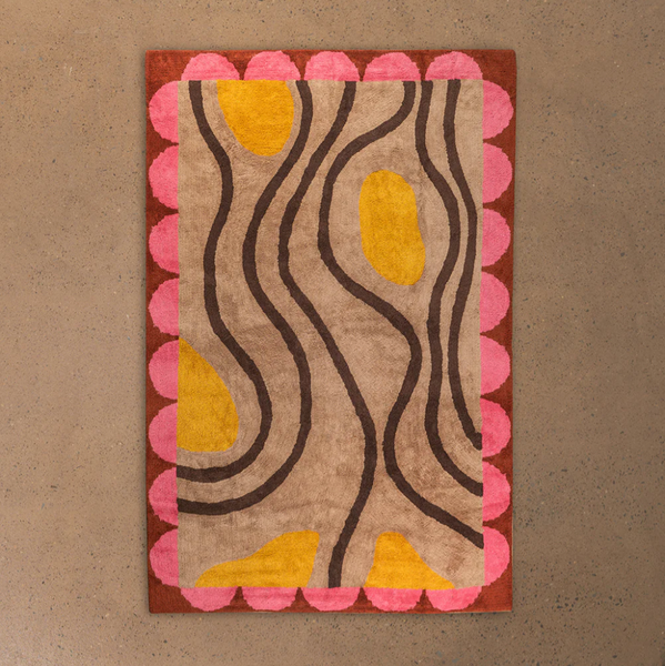 Ian SnowMadeleine Abstract Recycled Cotton Rug