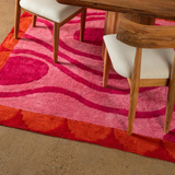 Ian Snow Delphine Abstract Recycled Cotton Rug Side