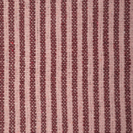 Ian Snow Plum & Dusty Rose Recycled Cotton Striped Throw detail