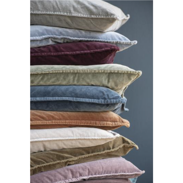 Ib Laursen Cushion - Velvet Olive Lots