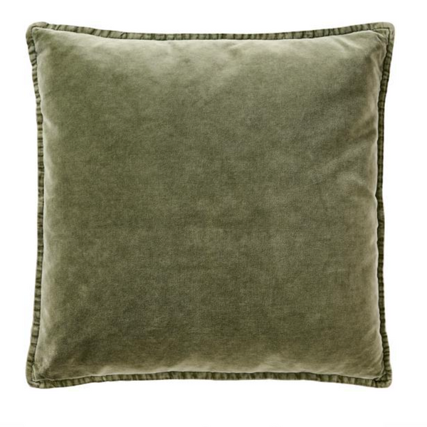 Ib Laursen Cushion - Velvet Olive