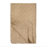 Ib Laursen Quilt Beige Block Pattern