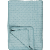 Ib Laursen Quilt Blue With Cross Stitches