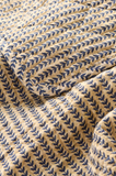 Ib Laursen Quilt with Dark Blue Stems Close