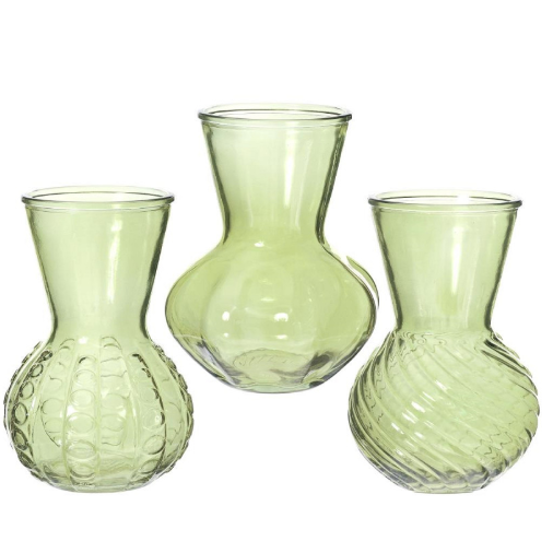Ideas 4 Seasons Vase Kristal 3 Smaragd - Pale Green