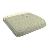 Tweedmill Lifestyle Illusion Throw - 150x183cm - Green/Grey