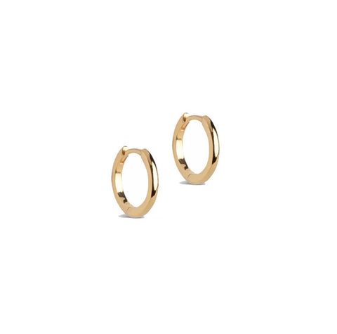 ENAMEL Copenhagen Gold Nela Hoops 8mm