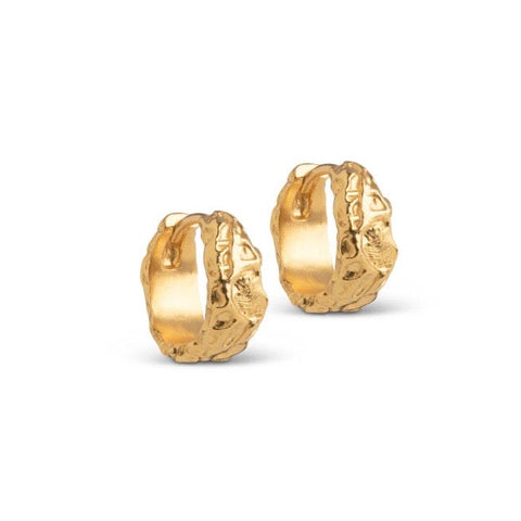 ENAMEL Copenhagen Gold Nela hoops 13.5 mm