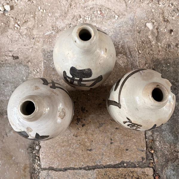 Japanese Tokkuri Sake Bottles