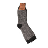 Jaspers Black Marl Wool Blend Cosy Men’s Socks