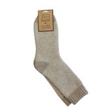 Jess & Lou Oatmeal Marl Socks 