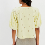 Free People Jessie Eyelet Tee