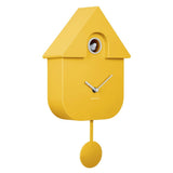 Karlsson Wall Clock Modern Cuckoo - Bright yellow