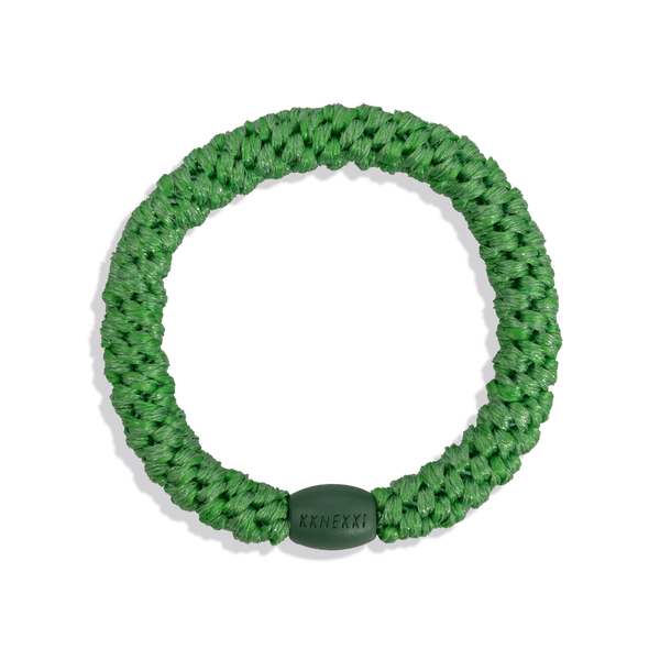KKNEKKI Original Hair Tie - Emerald Zest Glitter