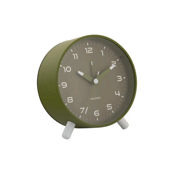 Karlsson Alarm Clock Orgullo - Army Green 