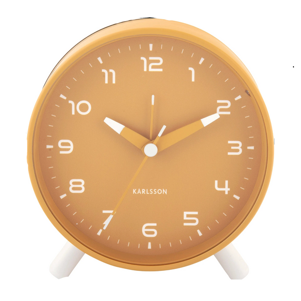 Karlsson Alarm Clock Orgullo - Orche Yellow 