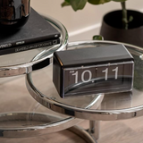 Karlsson Wall Table Clock Retro Boxed Flip - Black styled