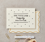 Katie Leamon And They Happily Ever After Wedding Card
