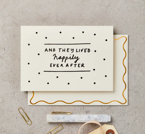 Katie Leamon And They Happily Ever After Wedding Card
