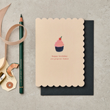 Katie Leamon 'Cupcake Scallop' Birthday Card