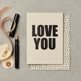 Katie Leamon Love You Bold Card