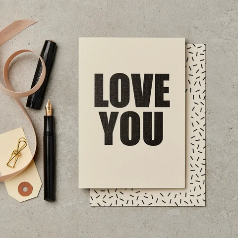 Katie Leamon Love You Bold Card