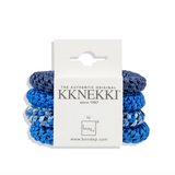 Kknekki Bundle 60 Dark blue, brght blue, stripe blue and blue glitter