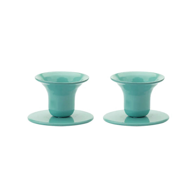 Kunstindustrien The Bell Candlestick - Turquoise