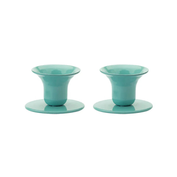 Kunstindustrien The Bell Candlestick - Turquoise