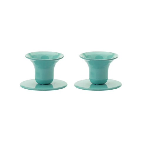 Kunstindustrien The Bell Candlestick - Turquoise