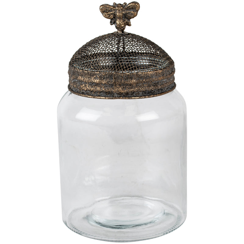 Jar with Mesh Lid