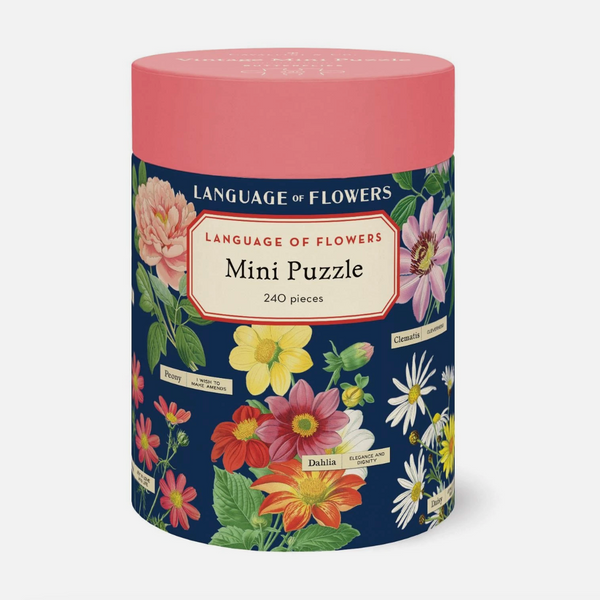 Language of Flowers Mini Puzzle - 240 Piece Jigsaw 