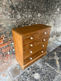 Large Antique Pine Chest of Drawers Top