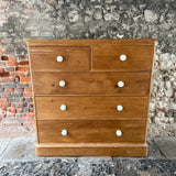 Large Antique Pine Chest of Drawers