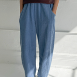 Le Bon Shoppe Arc Pants - Blue Corduroy