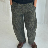 Le Bon Shoppe Arc Pants - Fern Leopard