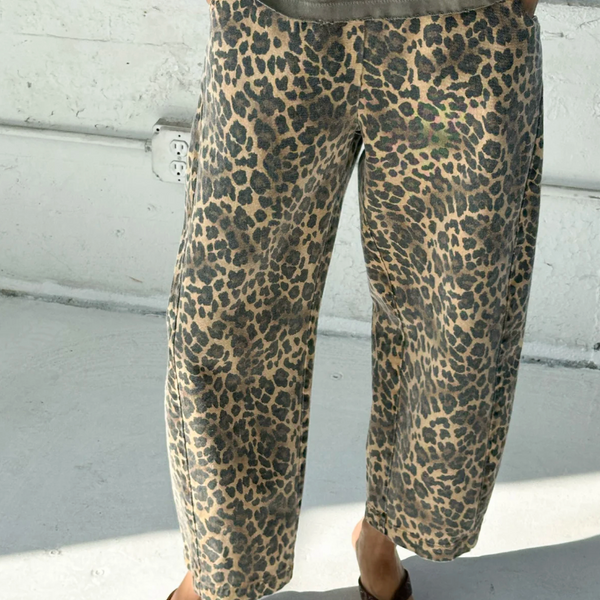 Le Bon Shoppe Arc Pants - Leopard