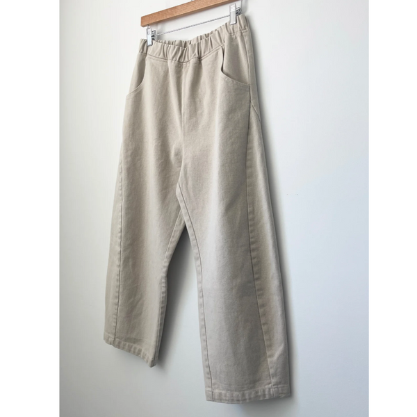 Le Bon Shoppe Arc Pants - Natural blank wall