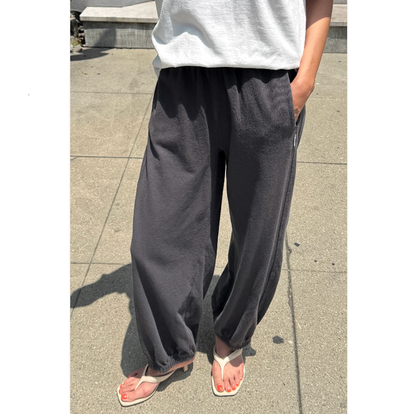 Le Bon Shoppe Balloon Pants - Dark Slate Situ
