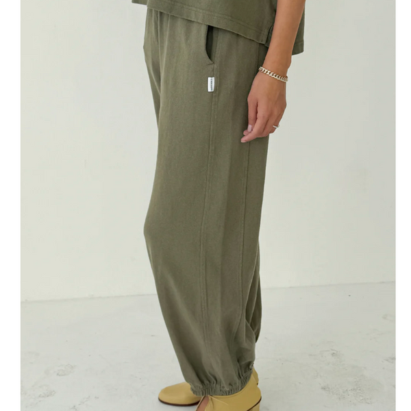 Le Bon Shoppe Balloon Pants - Herb Side