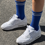 Le Bon Shoppe Boyfriend Socks Extended- Cobalt