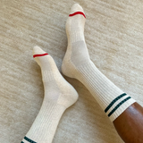 Le Bon Shoppe Boyfriend Socks Extended -Oatmeal
