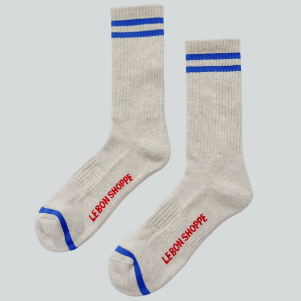 Le Bon Shoppe Boyfriend Socks Extended - Ice