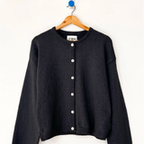 Le Bon Shoppe Cotton Leila Cardigan - Black