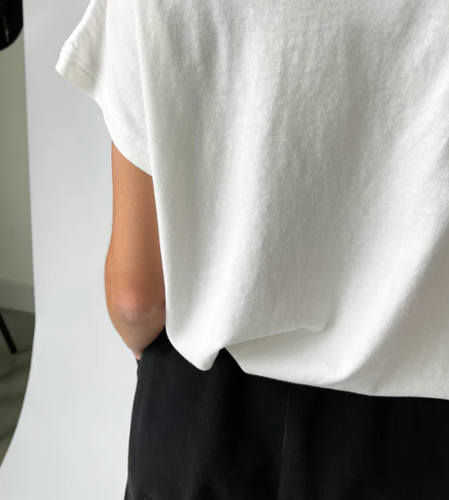 Le Bon Shoppe Ease Tee - Classic White