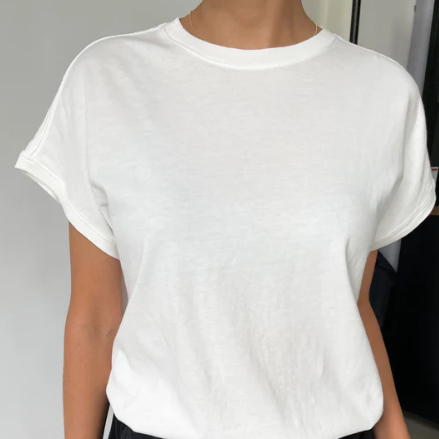 Le Bon Shoppe Ease Tee - Classic White