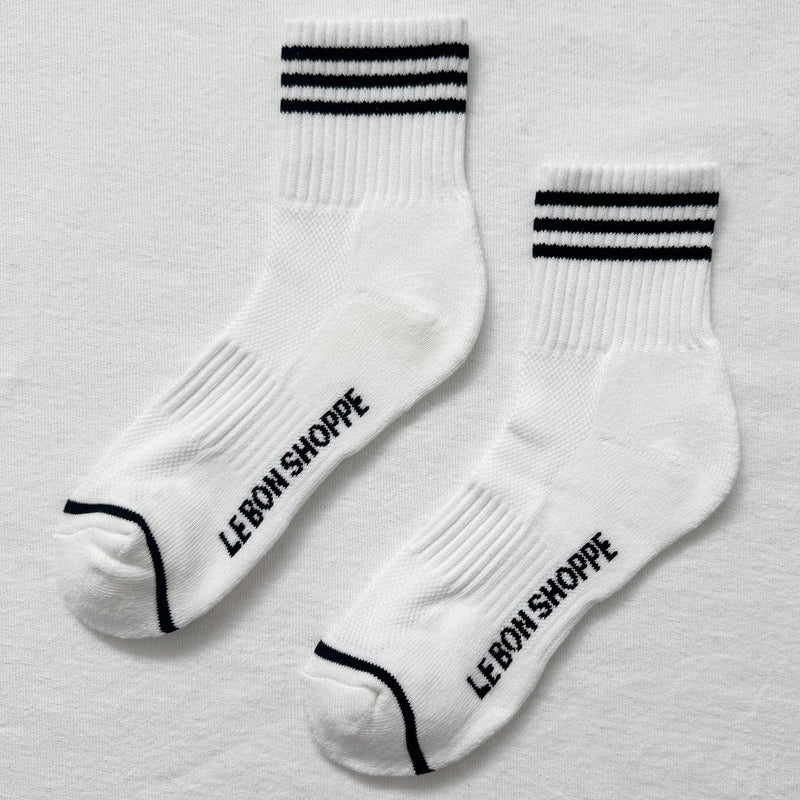 Le Bon Shoppe Girlfriend Socks - White