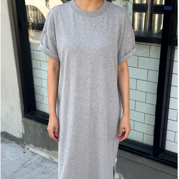 Le Bon Shoppe Her Dress - Heather Grey Style