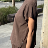 Le Bon Shoppe Jeanne Tee - Chocolate 1
