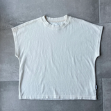 Le Bon Shoppe Jeanne Tee - White Cotton Flat
